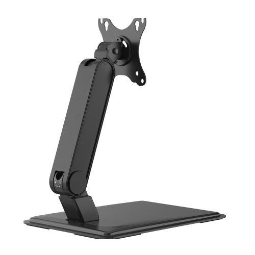 Brateck Single-Monitor Stell Articulating Monitor Mount Fit Most 17'-32' Monitor Up to 9KG VESA 75x75,100x100(Black)(NEW)  LDT73-T01