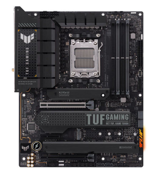 ASUS AMD X670E TUF GAMING X670E-PLUS WIFI (AM5) ATX Motherboard 4x DDR5 128GB, 1x PCIe 5.0 x16, 4 x M.2, 4 x SATA, HDMI.DP, 2.5Gb Ethernet TUF GAMING X670E-PLUS WIFI