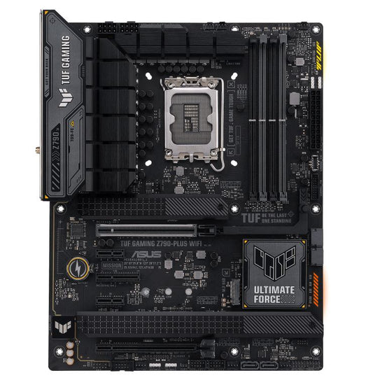 ASUS Z790 TUF GAMING Z790-PLUS WIFI Intel LGA1700 ATX Motherboard, DDR5, PCIe 5.0 x16 slot, 4x M.2. 4x SATA, 2.5Gb LAN, Wi-Fi 6E TUF GAMING Z790-PLUS WIFI