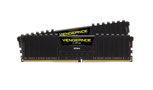 Corsair Vengeance LPX 32GB (2x16GB) DDR4 3600MHz C18 Black Heat Spreader XMP 2.0 Desktop Gaming Memory  CMK32GX4M2Z3600C18