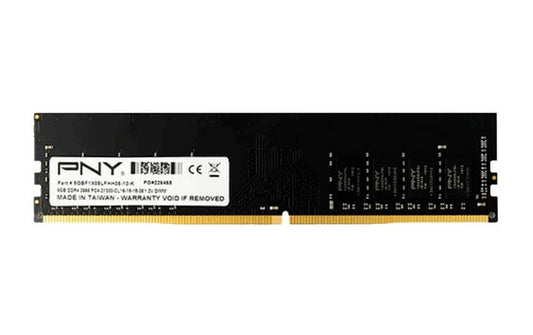 PNY 32GB (1x32GB) DDR4 UDIMM 2666Mhz CL19 1.2V Desktop PC Memory MD32GSD42666BL