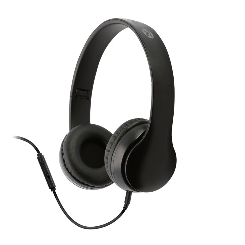 Moki Flip Wired Headphones - Black  - ACC HPFLBK