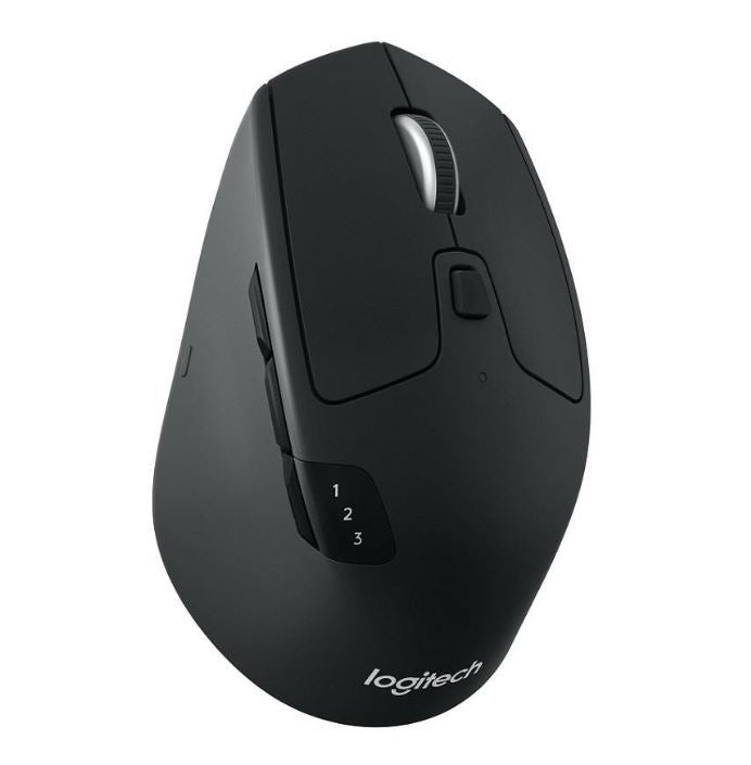 Logitech M720 Triathlon Multi-Device Wireless Bluetooth Mouse with Flow Cross-Computer Control & File Sharing for PC & Mac Easy-Switch up to 3 Devices 910-004792