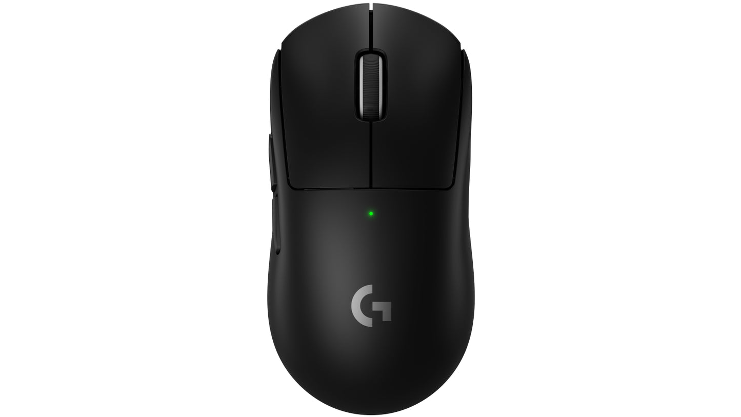 Logitech PRO X SUPERLIGHT 2 LIGHTSPEED Wireless Gaming Mouse 100 - 32,000 dpi HYBRID OPTICAL X MECHANICAL 910-006632