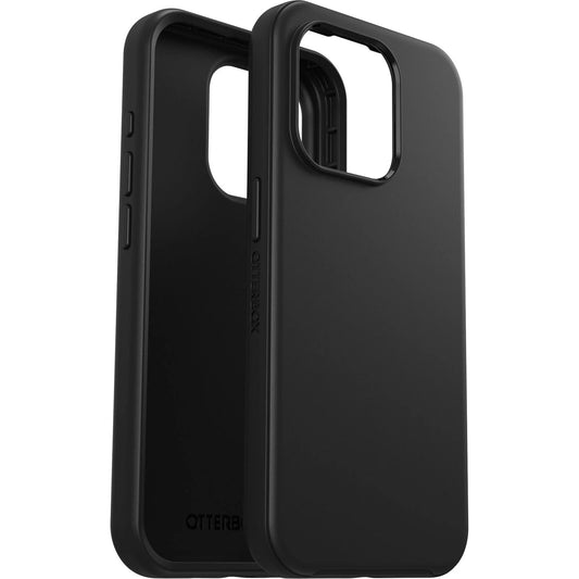 OtterBox Symmetry Apple iPhone 15 Pro (6.1') Case Black - (77-92622), Antimicrobial, DROP+ 3X Military Standard, Raised Edges, Ultra-Sleek 77-92622