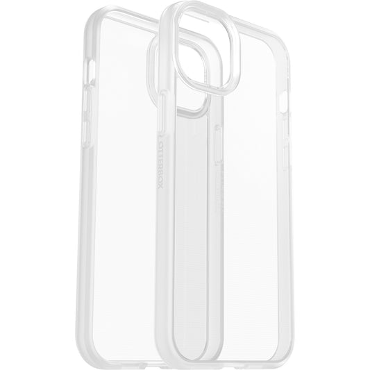 OtterBox React Apple iPhone 15 Plus / iPhone 14 Plus (6.7') Case Clear - (77-92770), Antimicrobial, DROP+ Military Standard, Hard Case, 7 Years Warranty 77-92770