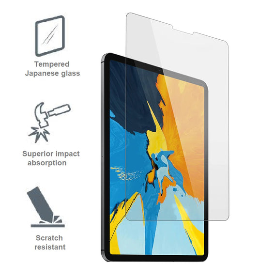 Cygnett OpticShield Apple iPad Air (10.9') (5th-4th Gen) / iPad Pro (11') (4th-1st Gen)Tempered Glass Screen Protector -(CY2704CPTGL) 2 Years Warranty CY2704CPTGL