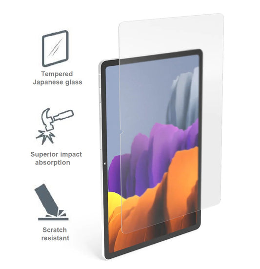 Cygnett OpticShield Samsung Galaxy Tab S10+/Tab S9+ /Tab S9 FE+ /Tab S8+/Tab S7+(12.4')Tempered Glass Screen Protector-(CY4020CPTGL) 2 Years Warranty CY4020CPTGL