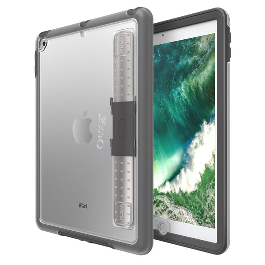 OtterBox UnlimitEd Apple iPad (9.7') (6th/5th Gen) Case Slate Grey - (77-59037), Integrated Stand Adjusts, Built-in Screen Protector, Slim Case 77-59037