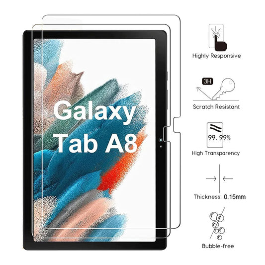 USP Samsung Galaxy Tab A8 (10.5'') Premium Tempered Glass Screen Protector - Anti-Glare, Durable, Scratch Resistant, Dust Repelling, Ultra Clear SPUSTABA8105