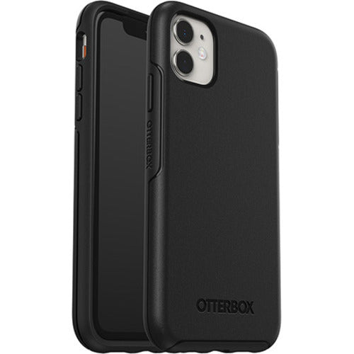 OtterBox Symmetry Apple iPhone 11 Case Black - (77-62467), Antimicrobial, DROP+ 3X Military Standard, Raised Edges, Ultra-Sleek, Durable Protection 77-62467