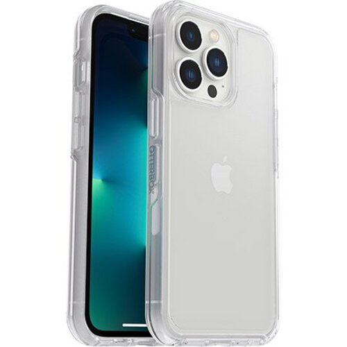 OtterBox Symmetry Clear Apple iPhone 13 Pro Case Clear - (77-83490), Antimicrobial, DROP+ 3X Military Standard, Raised Edges, 7 Years Warranty 77-83490