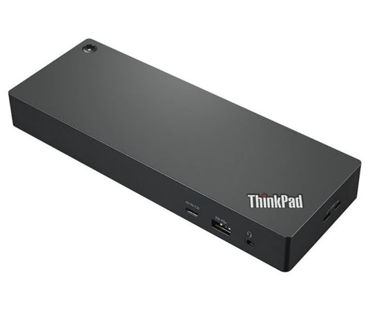 LENOVO ThinkPad Thunderbolt 4 Workstation Docking 230W Power Delivery Supports 1x 8K30 / 4x 4K60 Displays HDMI 2xDP 4xUSB-A USB-C GbE 3.5mm Combo 300W 40B00300AU