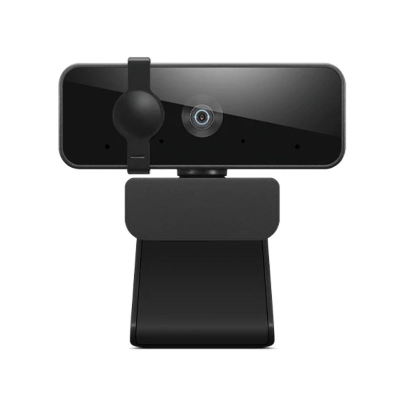 LENOVO Essential FHD Webcam - 1080P, 2 Stereo Dual-Microphone, 2 Megapixel CMOS, Plug-and-Play, USB Connectivity, 1.8m cable, Supports Tripod 4XC1B34802