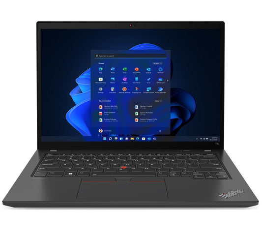 LENOVO ThinkPad T14 14'' WUXGA IR Intel i5-1335U 16GB DDR5 256GB SSD WIN 11 PRO Iris Xe Graphics WIFI6E Fingerprint Thunderbolt Backlit 3yr OS 1.3kg 21HD0017AU