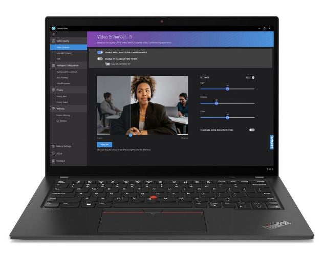 LENOVO ThinkPad T14s 14' WUXGA IR Intel i7-1355U 16GB DDR5 512GB SSD WIN 11 PRO Iris Xe Graphics WIFI6E Fingerprint Thunderbolt Backlit 3yr OS 1.2kg 21F6001WAU