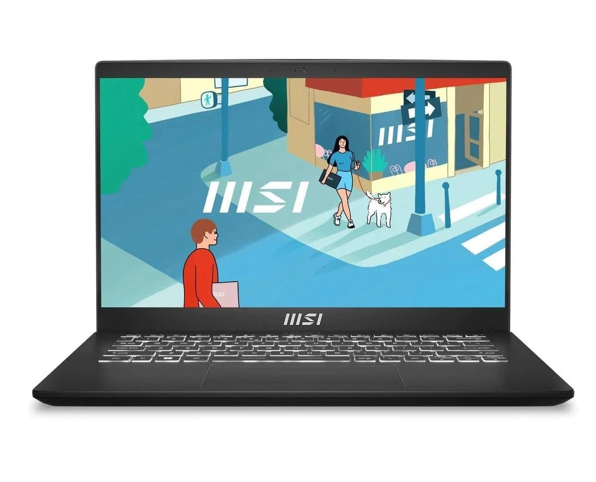 (Commercial) MSI Modern Series Notebook 15.6' FHD Intel Raptor Lake i7-1355U Onboard DDR4 16GB 512GB SSD Windows11 Pro Intel Iris Xe Graphics Modern 15 B13M-838AU