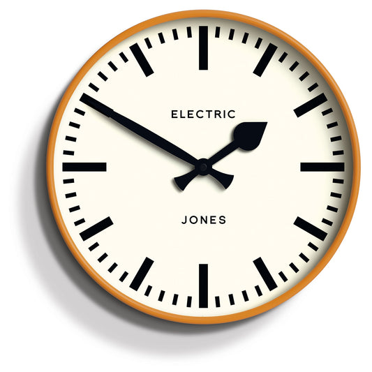 Newgate Jones Railway Wall Clock Orange NGJTIG38FO