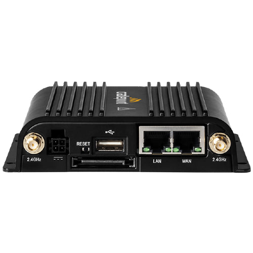 Cradlepoint IBR600C IoT Router, Cat 4, IoT Plan, 2x SMA cellular connectors, 1x GbE Ports, Dual SIM, 3 Year NetCloud TBF3-600C150M-PM