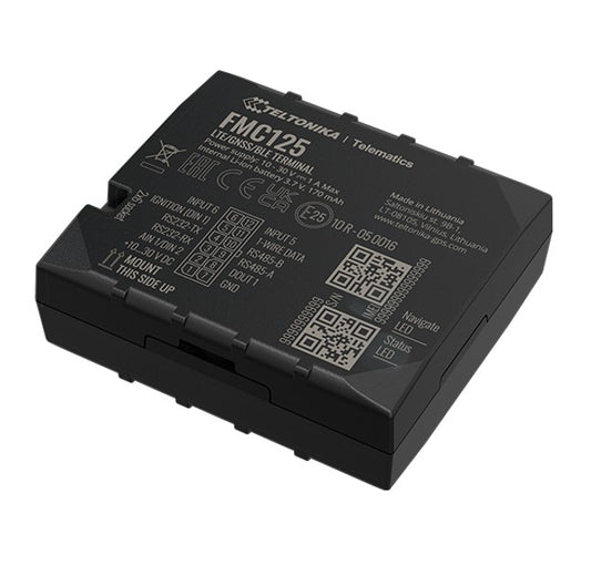 Teltonika FMC125 ADVANCED LTE TERMINAL WITH GNSS AND LTE/GSM CONNECTIVITY, RS485/RS232 INTERFACES AND BACKUP BATTERY FMC12547XW01
