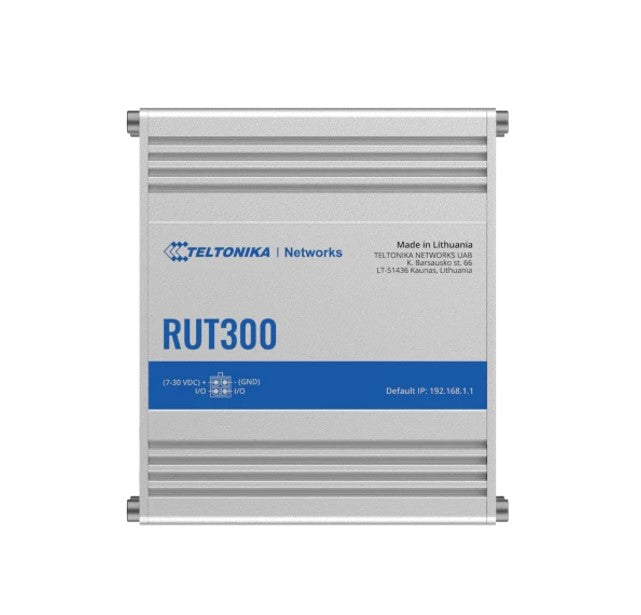 Teltonika RUT300 Industrial Ethernet Router, Rugged Industrial Etherne ...