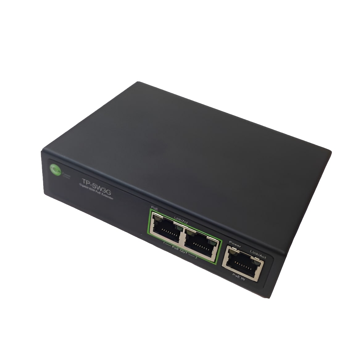 Tycon Power, TP-SW3G, 3 Port GigE 802.3af/at PoE Unmanaged Switch, 802.3af/at or Passive PoE 2/4pair Input, Dual 802.3at PoE Output TP-SW3G