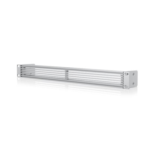 Ubiquiti 1U Rack Mount Vented OCD Panel, Silver Vented Blank Panel, Compatible with the Toolless Mini Rack, 2Yr Warr UACC-Rack-Panel-Vented-1U