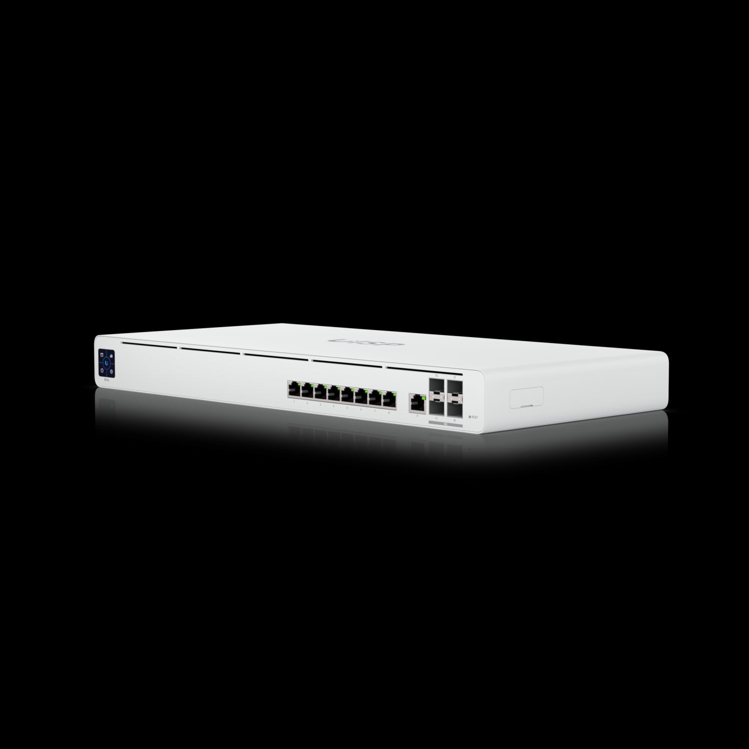 Ubiquiti UISP Router Professional, (9) GbE RJ45 ports, (4) 10G SFP+ po ...
