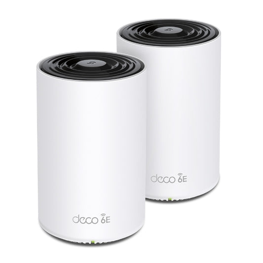 TP-Link Deco XE75 Pro(2-pack)) AXE5400 Tri-Band Mesh Wi-Fi 6E System Deco XE75 Pro(2-pack)