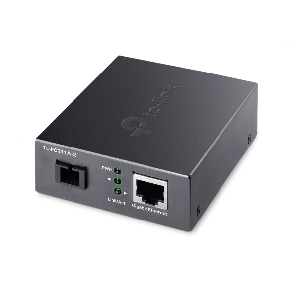 TP-Link TL-FC311A-2 Gigabit WDM Media Converter - IEEE 802.3u 1550nm 2KM (Compatible with TL-FC311B-2) FC311A-2