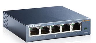 TP-Link TL-SG105 5port Switch Desktop, Gigabit, Steel Case, 5-Port 10/100/1000Mbps RJ45 Supporting Auto-MDI/MDIX, Plug and Play, Fanless TL-SG105