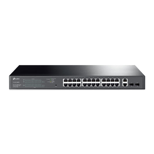 TP-Link TL-SG1428PE 28-Port Gigabit Easy Smart Switch with 24-Port PoE+ 32xVLAN 56Gbps Switching Capacity Rack Mountable TL-SG1428PE