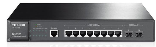 TP-Link SG3210 JetStream 8-Port Gigabit L2 Managed Switch with 2 SFP Slots Omada SG3210