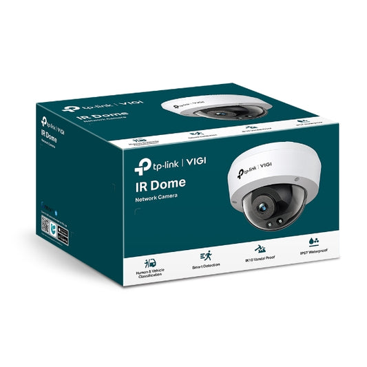 TP-Link VIGI 3MP C230I(2.8mm) IR Dome Network Camera, 2.8mm Lens, Smart Detection, 3YW VIGI C230I(2.8mm)
