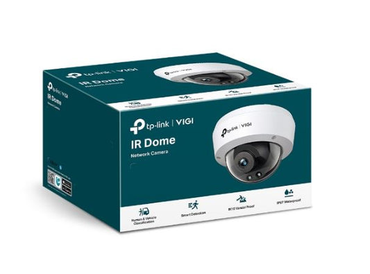 TP-Link VIGI 3MP C230I(4mm) IR Dome Network Camera, 4mm Lens, Smart Detection, 3YW VIGI C230I(4mm)