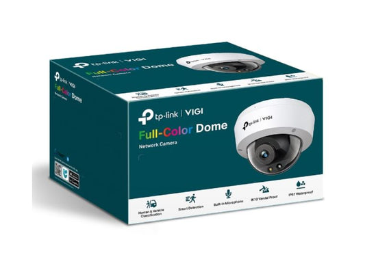 TP-Link VIGI 5MP C250(4mm) Full-Colour Dome Network Camera, 4mm Lems, Smart Detection 3YW VIGI C250(4mm)