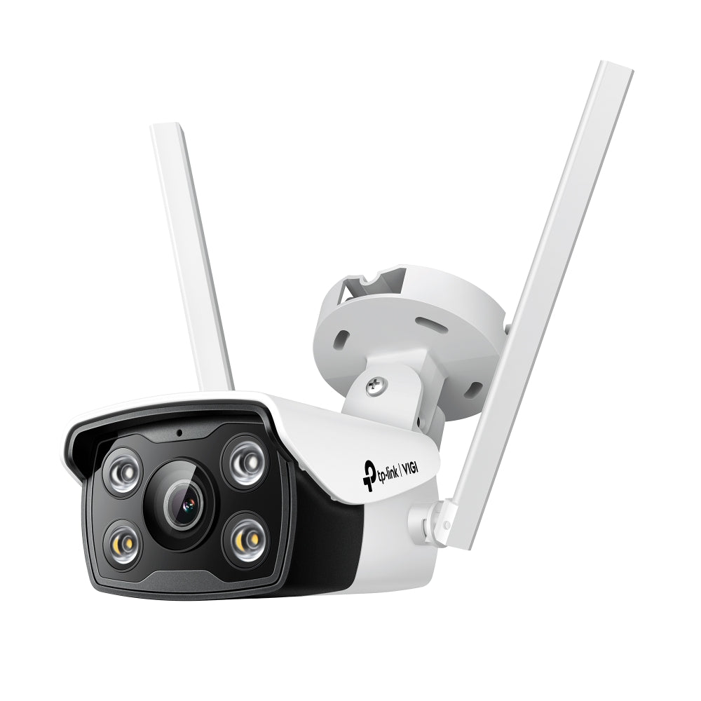 TP-Link VIGI 4MP C340-W(4mm) Outdoor Full-Colour Wi-Fi Bullet Network Camera, 4mm Lens, Smart Detection, 3YW VIGI C340-W(4mm)