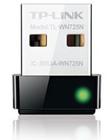 TP-Link TL-WN725N N150 Nano Wireless N USB Adapter 2.4GHz (150Mbps) 1xUSB2 802.11bgn Internal Antenna miniature design for Notebook Laptop TL-WN725N