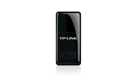 TP-Link TL-WN823N N300 Mini Wireless N USB Adapter 2.4GHz (300Mbps) 1xUSB2 802.11bgn Internal Antenna Mini-sized design WPS button TL-WN823N