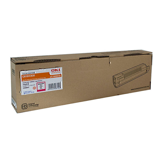 Oki C810 Magenta Toner 8,000 pages - 44059134