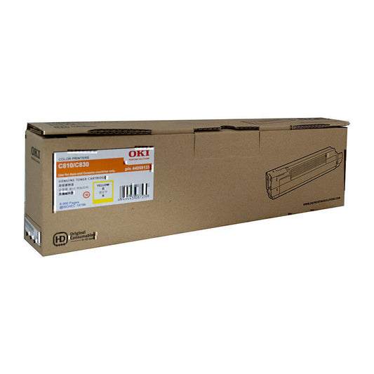 Oki C810 Yellow Toner 8,000 pages - 44059133