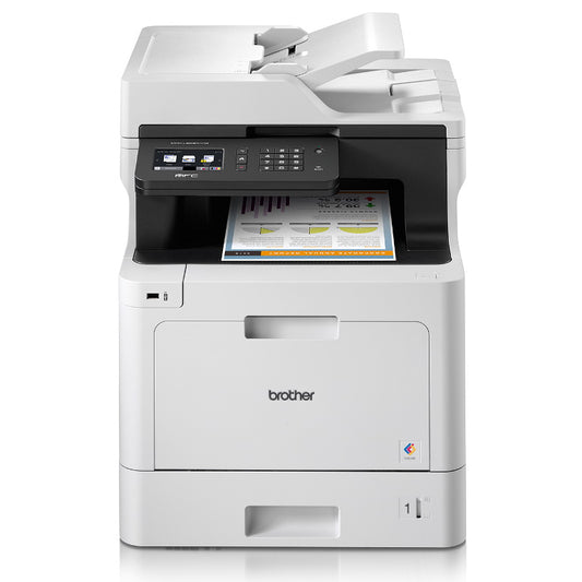 Brother MFC-L8690CDW Print Speed up to 31ppm(Mono&Colour) 2-sided (Duplex) Print USB & Wired & Wireless Network Interface 9.3cm Touch Screen UI MFC-L8690CDW