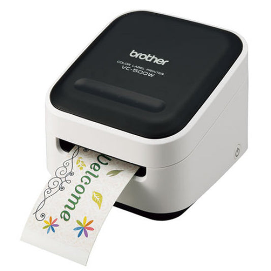 Brother VC-500W FULL COLOUR LABEL PRINTER 9MM TO 50MM WIDTH VC-500W