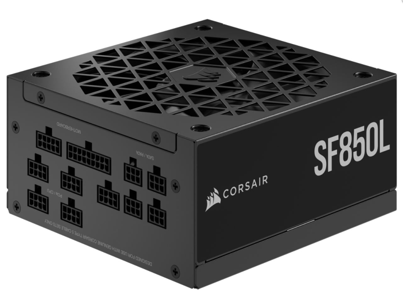 Corsair SF-L Series 80+ Gold SF850L Fully Modular Low-Noise SFX Power Supply. Ultra compact Space saving, High Performance PSU CP-9020245-AU