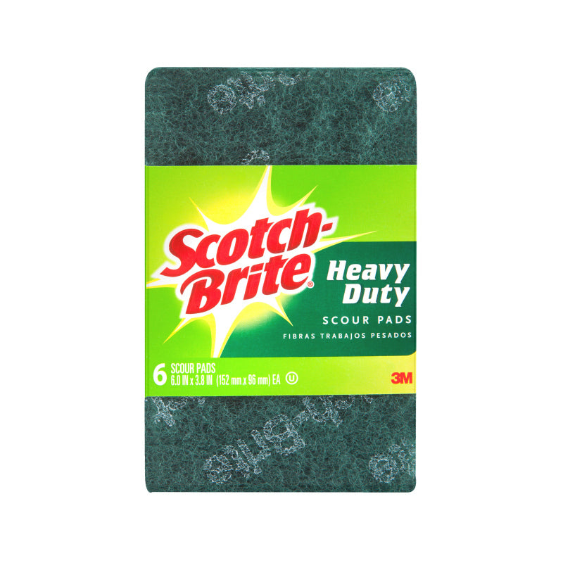 Scotch-Brite Heavy Duty Scourer 6-Pack - Box of 5  - 7100334341