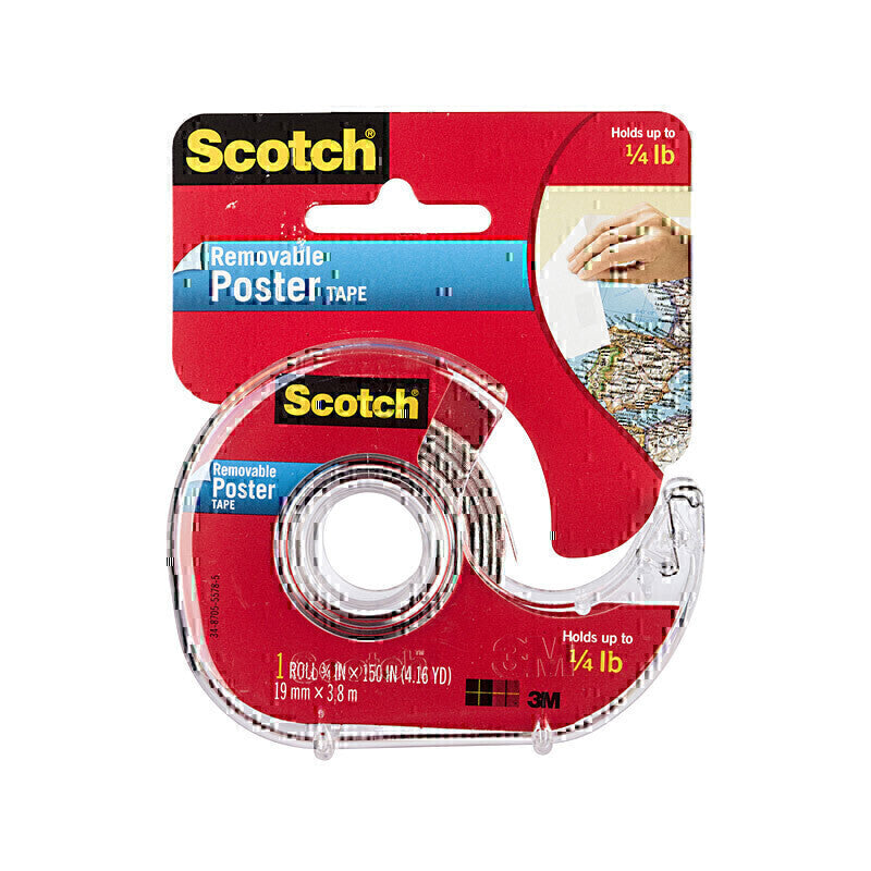 Scotch Poster Tape 109 19mm Box of 6  - 7100237871