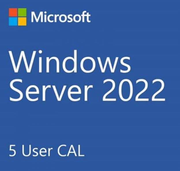 Microsoft Server Standard New 2022 * - 5 Users CAL Pack OEM, Use with SMS-WINSVR22 Product Key in pack R18-06466 R18-06466