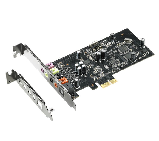 ASUS Xonar SE 5.1 PCIe Gaming Sound Card 192kHz/24-bit HI-res Audio 116dB SNR XONAR SE