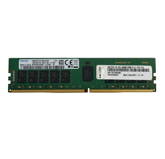 LENOVO ThinkSystem 16GB TruDDR4 3200 MHz (2Rx8 1.2V) RDIMM 4X77A08632