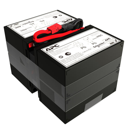 APC Replacement Battery Cartridge, VRLA, 9Ah, 48V DC, 2-year warranty APCRBCV209